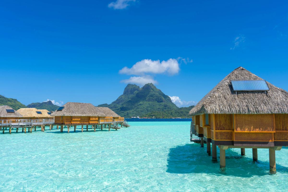 A view of Bora Bora
