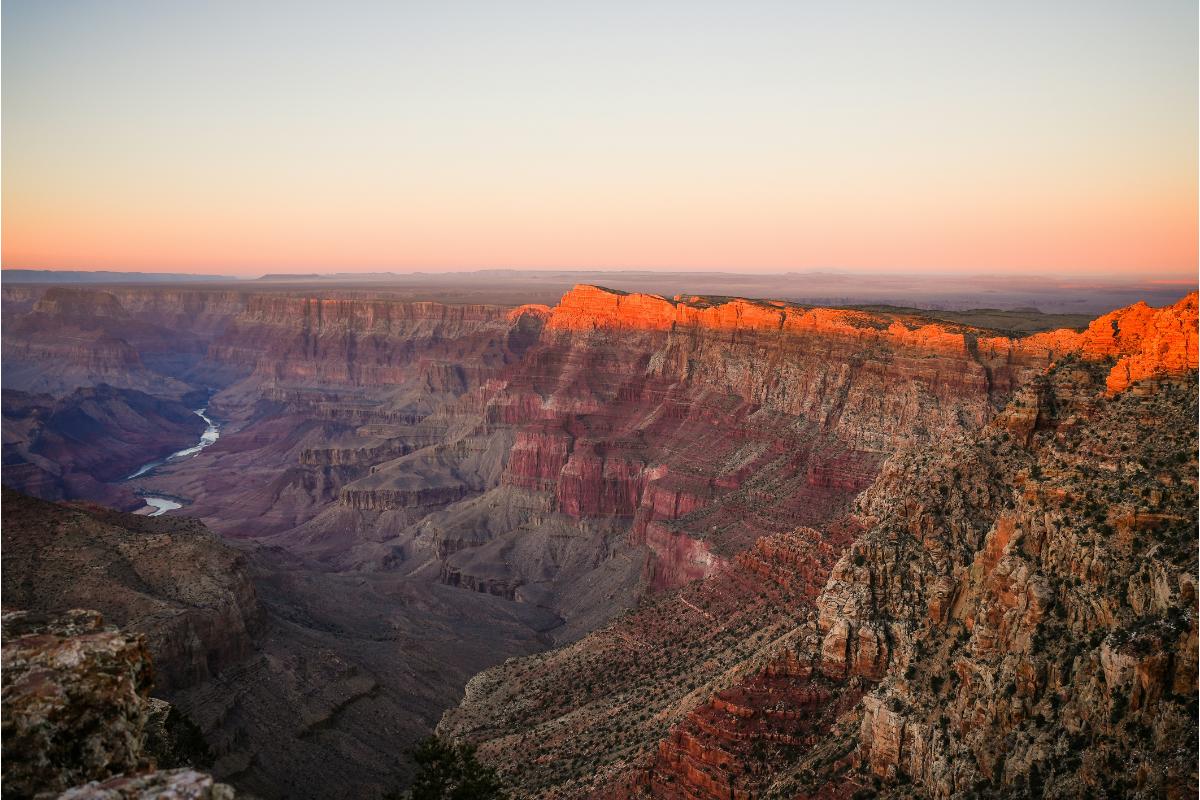 A view of Grand Canyon