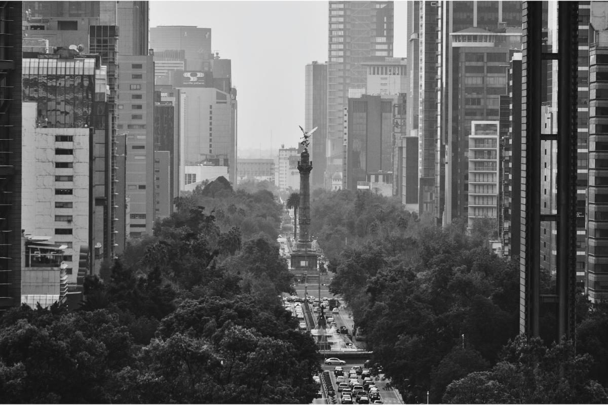 A view of Mexico City