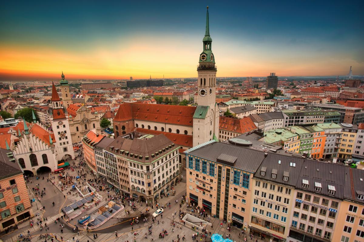A view of Munich