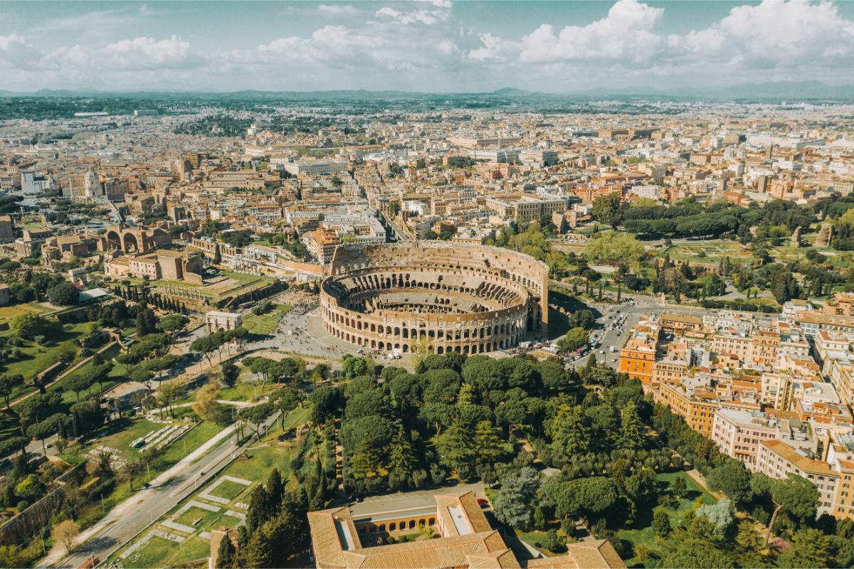 A view of Rome